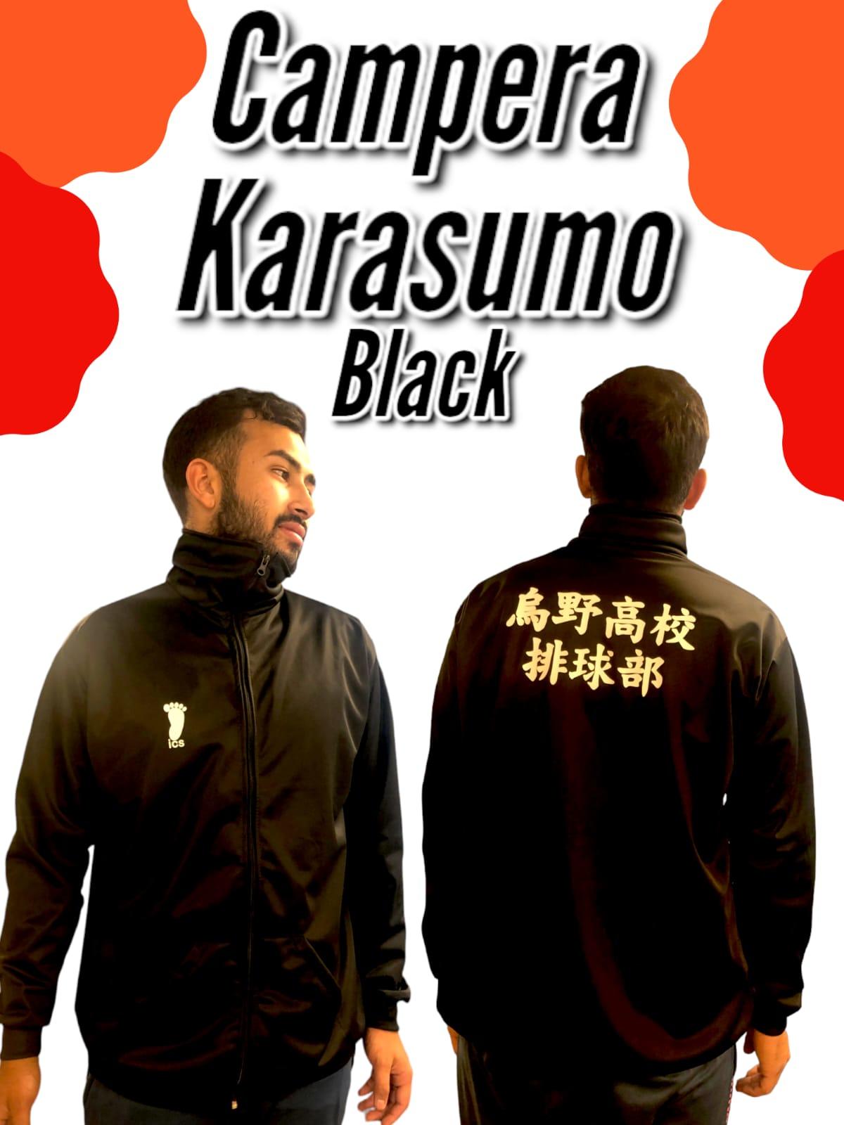 Campera HAIKYUU KARASUMO BLACK